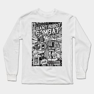 The giant robot duel Long Sleeve T-Shirt